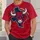 Angry Bull Texas Football Emblem for Match Day Tailgates and Game Day Sports Fans All-over Print Unisex T-shirt - 6