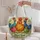 Colorful Funny Chicken Hen Gift for Farmhouse Kitchen Days and Backyard Chicken Lovers Quilted Tote Bag - 5