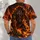 Fiery Werewolf And Chains For Halloween Nights, Concerts And Dark Fantasy Fans Everywhere All-over Print Unisex T-shirt - 4