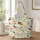 Ladybug Daisy Garden Blooms for Springtime Outings, Gardeners and Nature Lovers Quilted Tote Bag - 1
