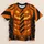 Pumpkin Muscle Suit with Bat Accents for Halloween Parties and Cosplay Enthusiasts All-over Print Unisex T-shirt - 5