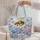 Hydrangea And Honeybee Garden Blooms For Springtime Nature Lovers Quilted Tote Bag - 5