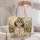 Shih Tzu Garden Portrait for Dog Mom Gifts and Cottagecore Everyday Style Lovers Quilted Tote Bag - 5