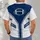 Navy Football Star Stripes for Game Day, Tailgating, and Weekend Wear All-over Print Unisex T-shirt - 4