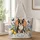 Boston Terrier Lemon Lavender Garden for Mediterranean Summer Style and Dog Lovers Quilted Tote Bag - 1