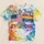 Rainbow Pride Flag and Stars for Inclusive Pride Month Celebrations and Allies All-over Print Unisex T-shirt - 5