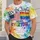 Rainbow Pride Flag and Stars for Inclusive Pride Month Celebrations and Allies All-over Print Unisex T-shirt - 6