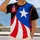Puerto Rican Flag Colors for Cultural Celebrations and Everyday Island Pride All-over Print Unisex T-shirt - 2