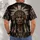 Feather Headdress Portrait for Bold Streetwear and Festival Nights for Men All-over Print Unisex T-shirt - 4
