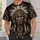 Feather Headdress Portrait for Bold Streetwear and Festival Nights for Men All-over Print Unisex T-shirt - 6