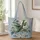 Praying Mantis Botanical Motif for Dark Academia Style and Nature Lover Gifts Quilted Tote Bag - 1