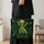 Praying Mantis With Botanical Vines for Whimsigoth Nature Lovers and Garden Enthusiasts Quilted Tote Bag - 4