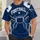 Navy Football Star Uniform Surface For Game Day And Casual Sportswear Fans All-over Print Unisex T-shirt - 6