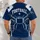 Navy Football Star Uniform Surface For Game Day And Casual Sportswear Fans All-over Print Unisex T-shirt - 4