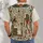 Ancient Egyptian Pharaoh Scene for Museum Visits and Everyday Casual Wear for Men All-over Print Unisex T-shirt - 4