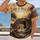 He Is Risen Easter Sunrise Faith Scene for Christian Worship and Celebration All-over Print Unisex T-shirt - 2