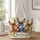Colorful Donkey and Wildflowers for Farm Days, Garden Strolls and Donkey Lovers Gift Quilted Tote Bag - 1