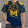 Collegiate Bear Football Crest for Game Day Tailgating and Outdoor Fan Style All-over Print Unisex T-shirt - 1
