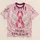 Pink Awareness Ribbon with Wings for Faith, Hope and Courage, Supportive Gift for Him All-over Print Unisex T-shirt - 5