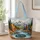 Mountain Cabin River Landscape for Rustic Autumn Escapes and Nature Lovers Quilted Tote Bag - 1