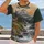 Alpine River Deer And Leaping Trout For Fishing And Hunting Outdoor Adventures All-over Print Unisex T-shirt - 2