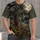 Haunted Cornfield Scarecrow Beneath a Full Moon for Gothic Autumn Night Wear All-over Print Unisex T-shirt - 1