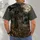 Haunted Cornfield Scarecrow Beneath a Full Moon for Gothic Autumn Night Wear All-over Print Unisex T-shirt - 4