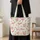 Pink Martini and Cocktail Lover Style for Girls' Night Out, Brunch, and Happy Hour Gifts Quilted Tote Bag - 4