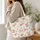 Pink Martini and Cocktail Lover Style for Girls' Night Out, Brunch, and Happy Hour Gifts Quilted Tote Bag - 3