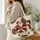 Santa Snowman Christmas Tree and Cardinal Holiday Cheer for Cozy Winter Gift Giving Quilted Tote Bag - 3