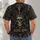 Gothic Crowned Skull and Rose Motifs for Dark Streetwear and Everyday Casual Wear All-over Print Unisex T-shirt - 4