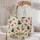 Christmas Tree and Santa Hat Motifs for Cozy Winter Holiday Celebrations at Home Quilted Tote Bag - 5
