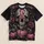 Pink Ribbon Skull And Pumpkin Halloween Awareness Style For Gothic October Fans All-over Print Unisex T-shirt - 5