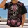 Pink Ribbon Skull And Pumpkin Halloween Awareness Style For Gothic October Fans All-over Print Unisex T-shirt - 2