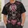 Pink Ribbon Skull And Pumpkin Halloween Awareness Style For Gothic October Fans All-over Print Unisex T-shirt - 6