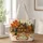Autumn Cottage, Black Cat and Pumpkins for Cozy Fall Halloween Outings Quilted Tote Bag - 1