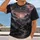 Mountain Cross Faith Scripture for Worship, Outdoor Reflection and Christian Men Gift All-over Print Unisex T-shirt - 2