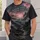 Mountain Cross Faith Scripture for Worship, Outdoor Reflection and Christian Men Gift All-over Print Unisex T-shirt - 6