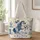 Blue Cowgirl On Rearing Horse For Ranch Days And Western Style Gift Quilted Tote Bag - 1