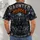 Haunted Football Huddle with Ghostly Players for Halloween Game Night Fans All-over Print Unisex T-shirt - 4
