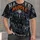 Haunted Football Huddle with Ghostly Players for Halloween Game Night Fans All-over Print Unisex T-shirt - 1