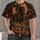 Cowboy Pumpkin Rodeo Halloween Night Scene for Western Fall Festivities and October Parties All-over Print Unisex T-shirt - 1
