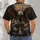 Bald Eagle And Liberty Bell American Flag Tribute For Independence Day Celebrations All-over Print Unisex T-shirt - 4
