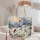 Alpine Ski Slope Gondola Scene for Winter Getaways and Mountain Resort Lovers Quilted Tote Bag - 5