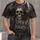 Gothic Skull Roses and Moonlit Castle for Dark Fantasy Nights and Alternative Style All-over Print Unisex T-shirt - 1