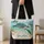 Sea Turtle Ocean Shore Keepsake for Beach Lovers and Coastal Living Gift Seekers Quilted Tote Bag - 4