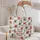 Pink Christmas Mahjong Tiles With Cardinals for Holiday Game Nights and Mahjong Lovers Quilted Tote Bag - 5