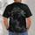 Fish Skeleton Topographic Fishing Lines for Weekend Angling and Coastal Adventure All-over Print Unisex T-shirt - 4