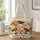 Whimsical Sheep Family Floral Farm Gift for Lamb Lovers and Country Cottage Style Quilted Tote Bag - 1