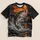 Largemouth Bass Under an Orange Moon for Night Fishing and Halloween Outdoor Style All-over Print Unisex T-shirt - 5